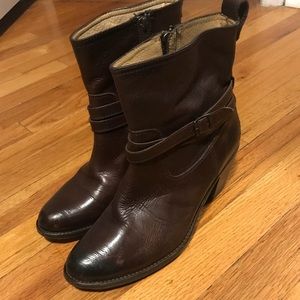 FRYE Leather Booties Like New